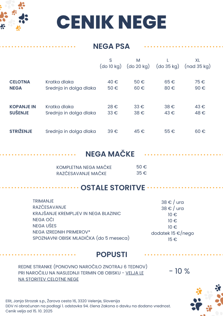 Nov cenik 15.10.2025